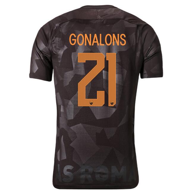 Camiseta AS Roma Primera equipo Gonalons 2017-18